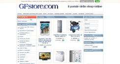 Desktop Screenshot of gfstore.com